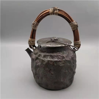 新品~鹤庆银器 拙壶（大）纯手工约586克