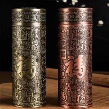 新品-鹤庆银器 百福杯约50克350ml