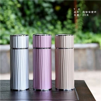 新品-鹤庆银器 树纹杯约30克150ml