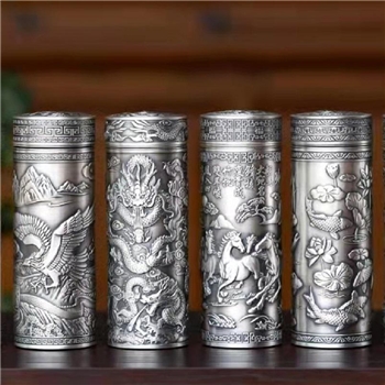 新品-鹤庆银器 纯银杯(大)约150克350ml