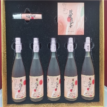 宏福嫣雨纷红玫瑰花酒（礼盒）