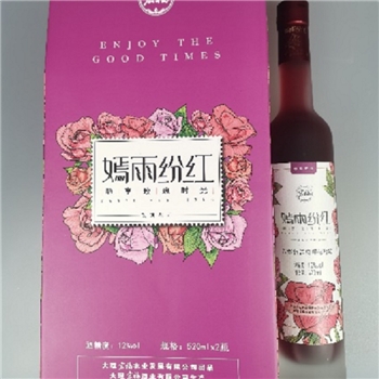 宏福嫣雨纷红玫瑰花酒