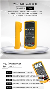 福禄克 KIT工业电工用万用表组合套件 FLUKE-87-5/E2 KIT 单位：个