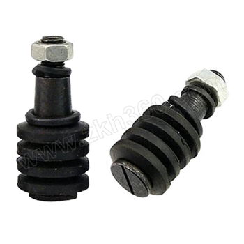 ZKH/震坤行 联轴器用柱销靠背铃螺栓 碳钢&橡胶 发黑 M10×68(误差±2~3mm) 1组