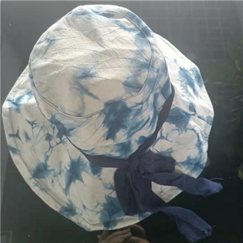 璞真白族扎染扎花帽子