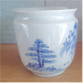 青花瓷茶杯