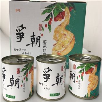 争朝菌菇饮品