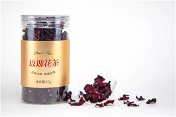 玫瑰花茶（花瓣） 塑料瓶  20g