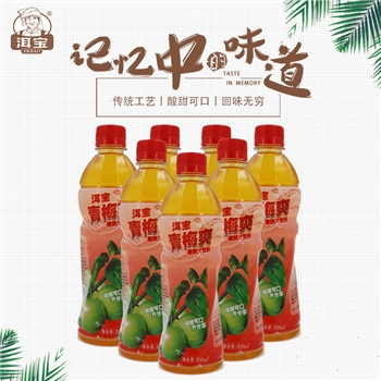 云南大理特产洱宝青梅爽果蔬汁饮品整箱500ml*15瓶