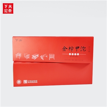 下关沱茶 普洱茶 生茶 2015年 金榜甲沱100g*5沱/盒