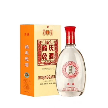 鹤庆乾酒小曲清香型白酒 清贡礼盒 500ML 50度