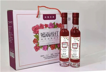 玫瑰花酒6瓶礼盒套装225ml每瓶