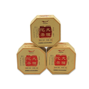 云南普洱茶生茶大理沱茶200g盒装黑龙潭大叶种特级生普毛尖月光白
